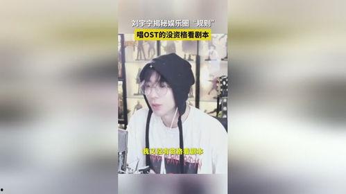 娱乐圈揭秘爆料刘宇宁,娱乐圈背后的真相大揭秘  第2张